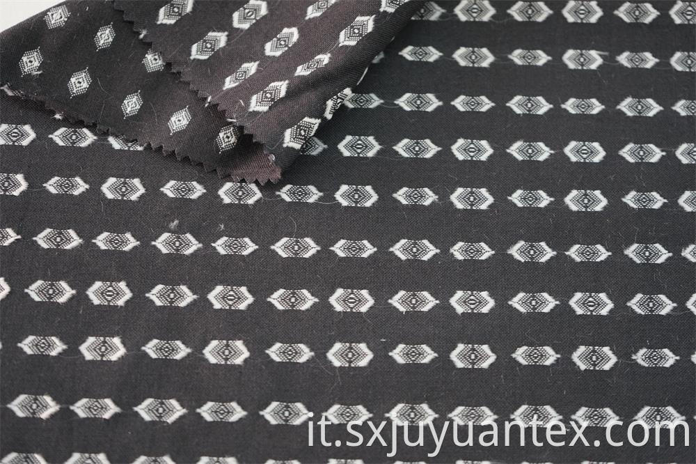 Cotton Rayon Yarn Dyed Jacquard Fabric